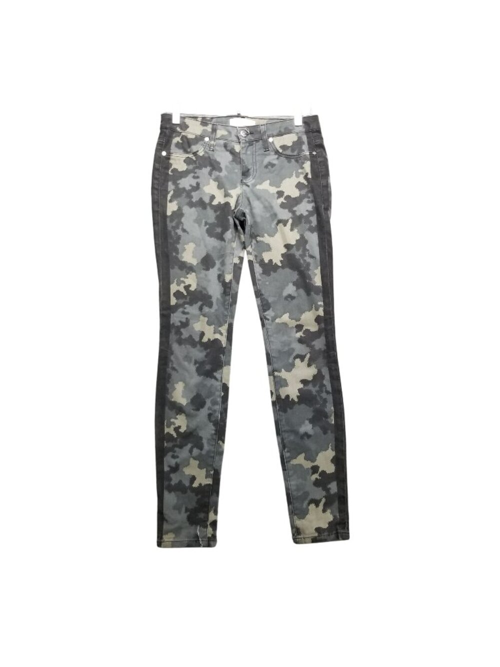 Henry & Belle Jeans Womens 25 Lila Skinny Ankle Stretch Green Camouflage USA
